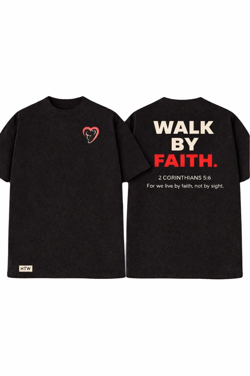 Walk By Faith Christian T-Shirt