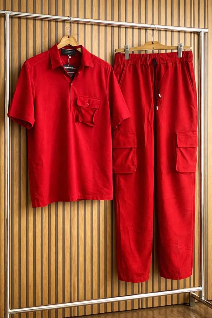 The Utility Cargo Resort Set – Crimson Red