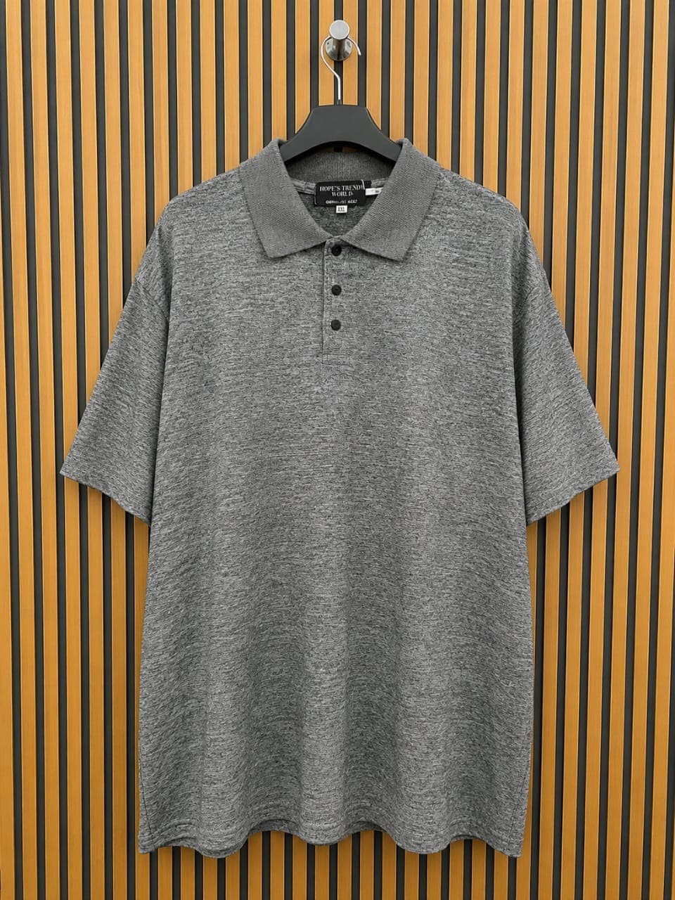 The Essential Heather Gray Polo