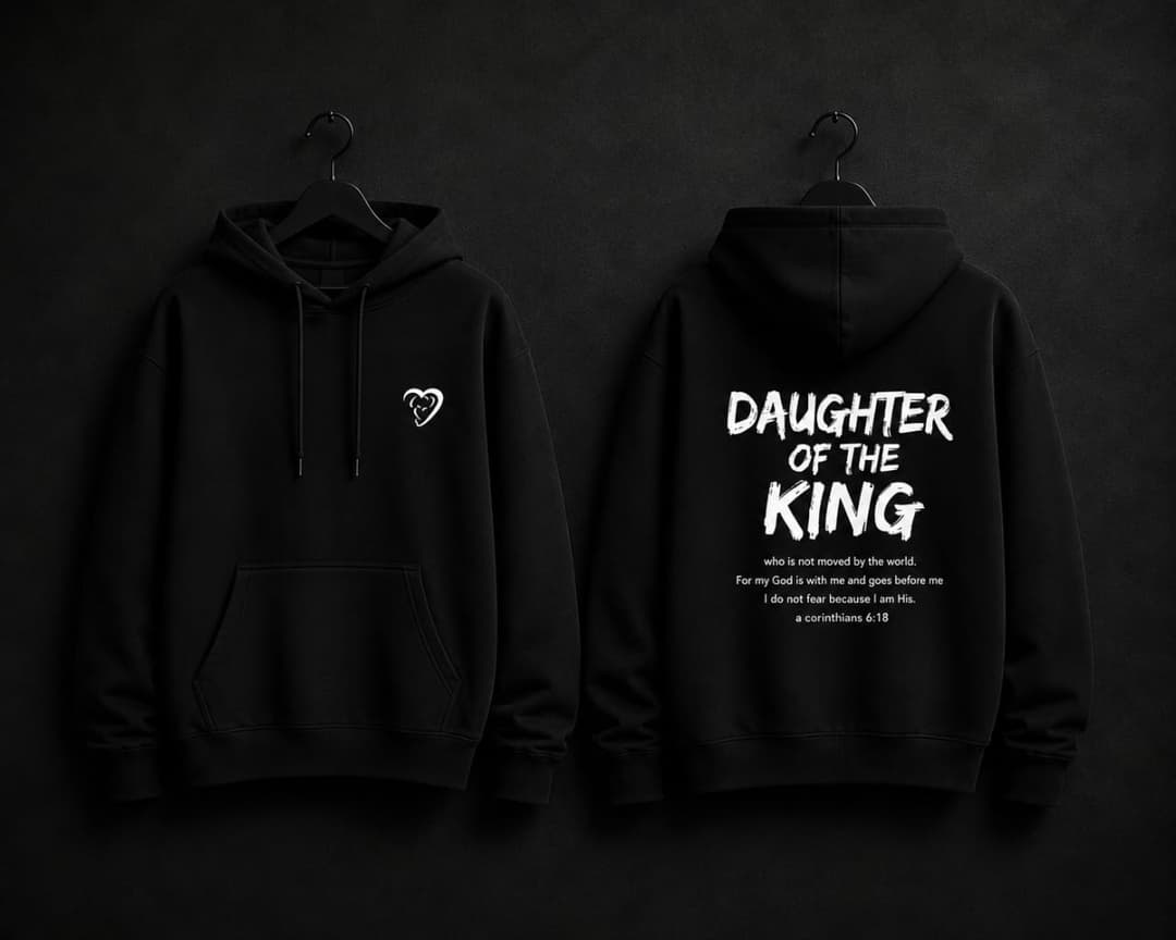 Daughter of The King Christian Hoodie